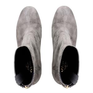 Carl Scarpa Emerald Italian Suede Ankle Grey Boots